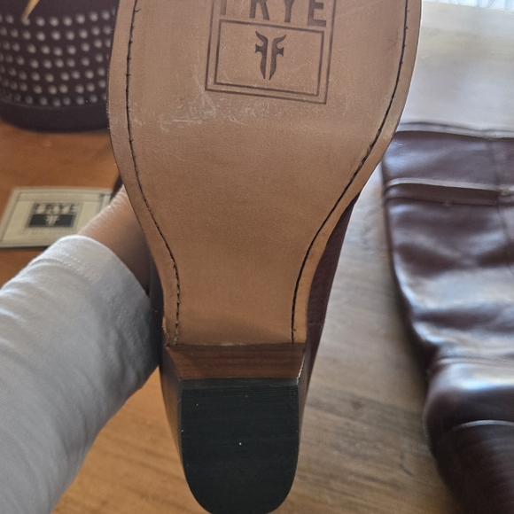 Frye Women's Chestnut Heeled Boots - Picture 3 of 6